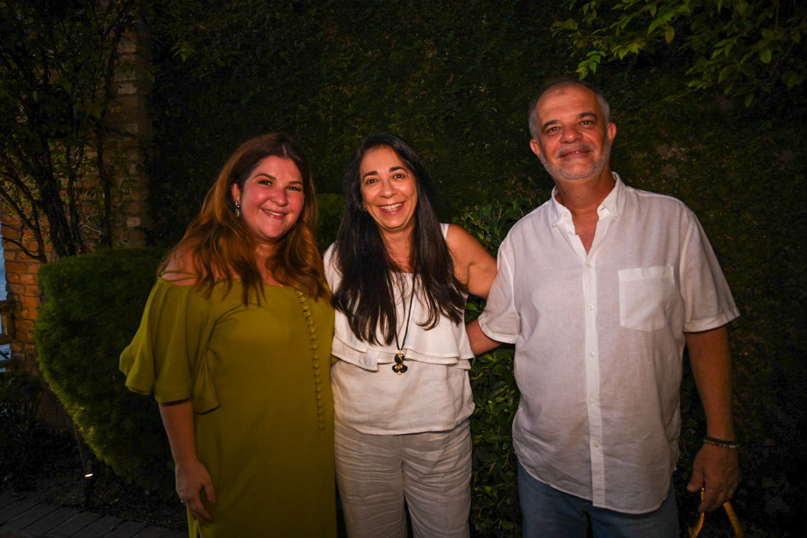 Juliana Ferraz, Cristiane Musse e Eduardo Afonseca                